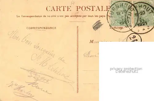 AK / Ansichtskarte Turnhout Pensionnat du St Sepulere Montee vers les classes Turnhout