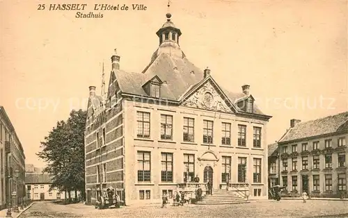 AK / Ansichtskarte Hasselt_Limburg Stadhuis Hasselt Limburg