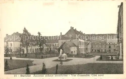 AK / Ansichtskarte Stavelot Ancienne abbaye benedictine Vue d ensemble Stavelot
