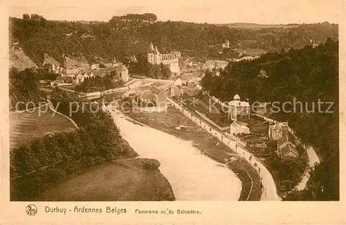 AK / Ansichtskarte Durbuy Panorama vu du Belvedere Durbuy