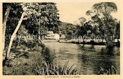 AK / Ansichtskarte Stavelot Ambleve a Challes Stavelot
