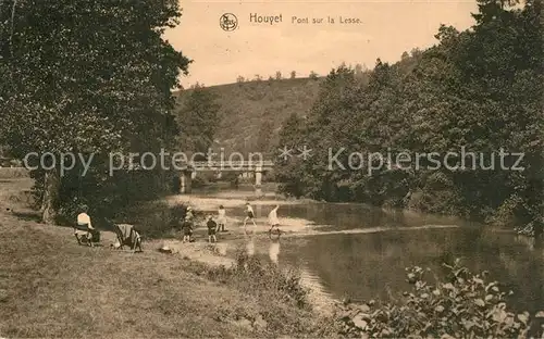 AK / Ansichtskarte Houyet_Namur Pont sur la Lesse Houyet Namur