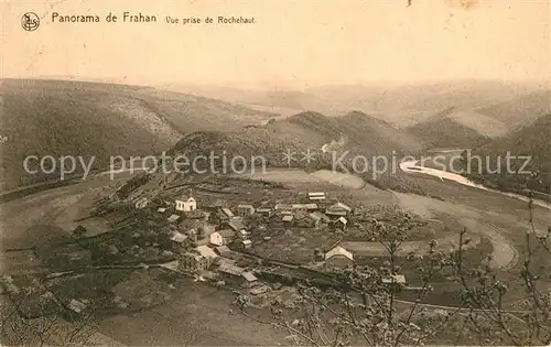 AK / Ansichtskarte Frahan_sur_Semois Panorama Vue prise de Rochehaut Frahan_sur_Semois