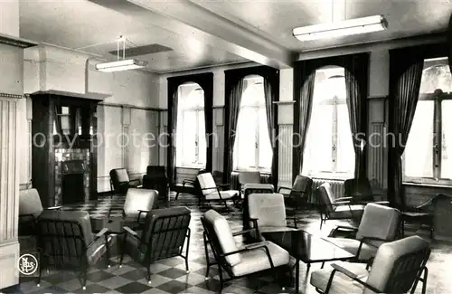 AK / Ansichtskarte Spa_Liege Heures Claires Centre de Thermalisme Social Le Salon de lecture Spa_Liege