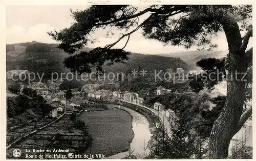 AK / Ansichtskarte La_Roche en Ardenne Route de Houffalize Entree de la Ville La_Roche en Ardenne