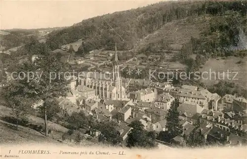 AK / Ansichtskarte Plombieres les Bains_Vosges Panorama pris du Chonot Plombieres les Bains