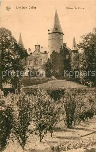 AK / Ansichtskarte Gendron_Celles Chateau de Veves 