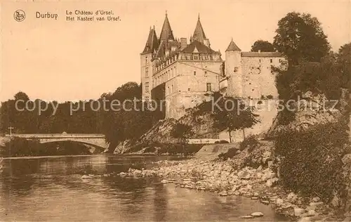 AK / Ansichtskarte Durbuy Chateau d Ursel Durbuy