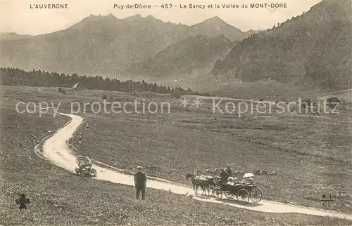 AK / Ansichtskarte Puy de Dome Le Sancy et Vallee du Mont Dore Puy de Dome