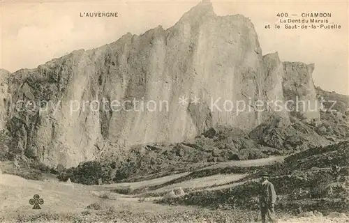 AK / Ansichtskarte Chambon sur Lac Panorama Dent du Marais et le Saut de la Pucelle Chambon sur Lac