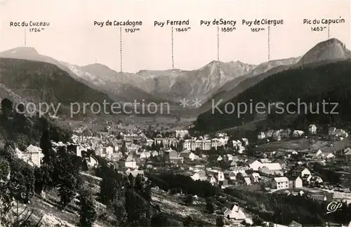 AK / Ansichtskarte Le_Mont Dore_Puy_de_Dome Vue generale Montagnes Le_Mont Dore_Puy_de_Dome