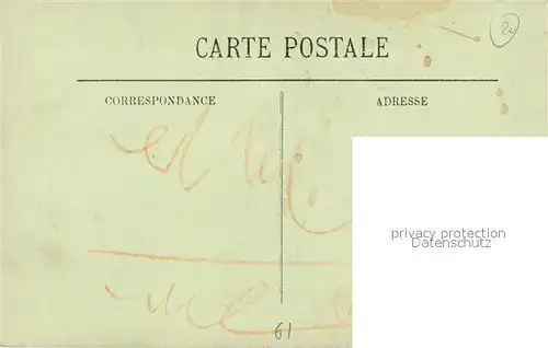 AK / Ansichtskarte Bagnoles de l_Orne Chateau de Joue du Bois vue sur le lac Bagnoles de l_Orne
