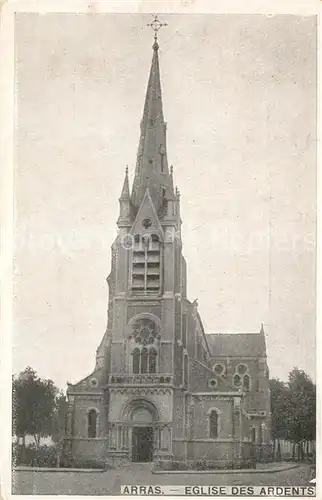 AK / Ansichtskarte Arras_Pas de Calais Eglise des Ardents Arras_Pas de Calais