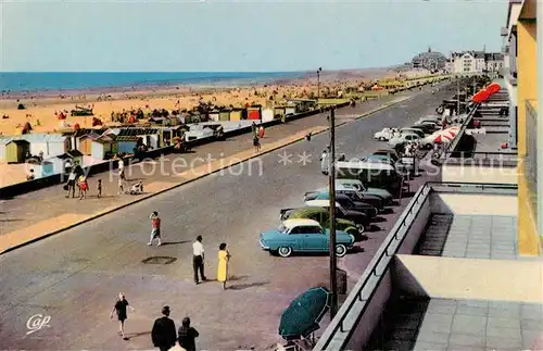 AK / Ansichtskarte Berck Plage Esplanade et la plage Berck Plage