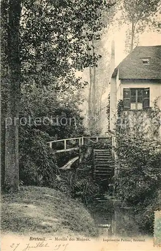 AK / Ansichtskarte Breteuil_Oise Moulin des Moines Breteuil Oise