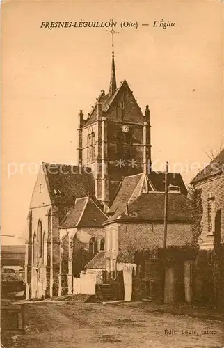 AK / Ansichtskarte Fresne Leguillon Eglise Kirche Fresne Leguillon