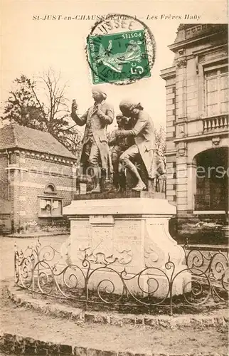 AK / Ansichtskarte Saint Just en Chaussee Monument Les Freres Hauy Saint Just en Chaussee