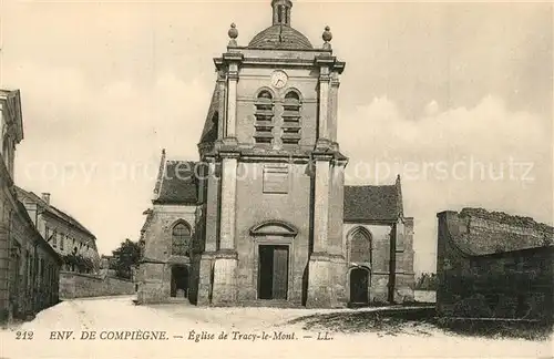 AK / Ansichtskarte Tracy le Mont_Oise Eglise Kirche Tracy le Mont_Oise