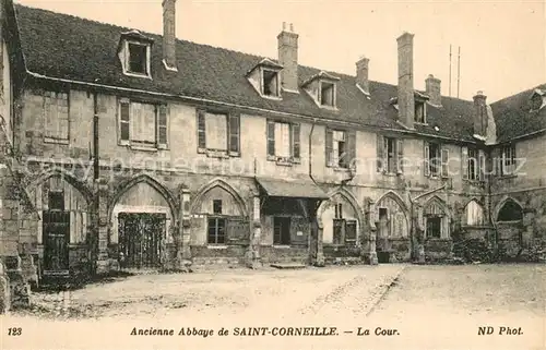 AK / Ansichtskarte Saint Corneille Ancienne Abbaye la Cour Saint Corneille