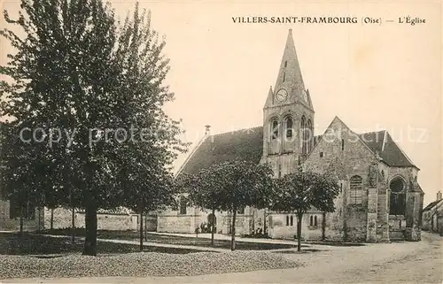 AK / Ansichtskarte Villers Saint Frambourg Eglise Kirche Villers Saint Frambourg