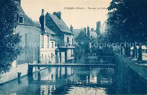 AK / Ansichtskarte Aigle_VD Vue su la Risle Aigle_VD