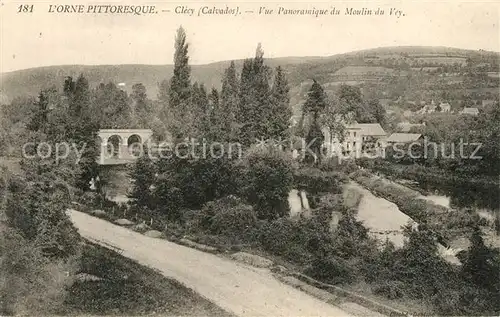 AK / Ansichtskarte Clecy Vue panoramique du Moulin du Vey Clecy