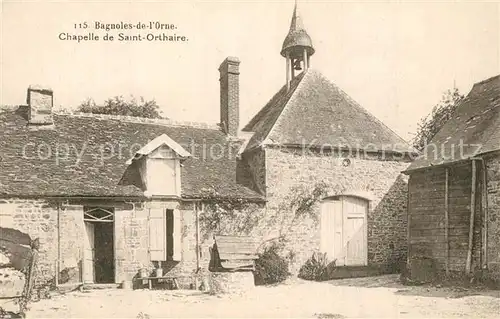 AK / Ansichtskarte Bagnoles de l_Orne Chapelle de Saint Orthaire Bagnoles de l_Orne