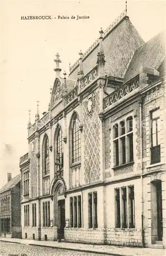 AK / Ansichtskarte Hazebrouck Palais de Justice Hazebrouck