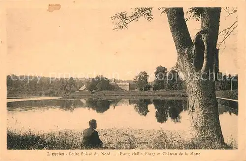 AK / Ansichtskarte Liessies Petite Suisse du Nord Etang vieille Forge Chateau de la Motte Liessies