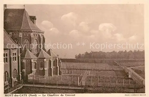 AK / Ansichtskarte Godewaersvelde Mont des Cats Cimetiere du Couvent Godewaersvelde