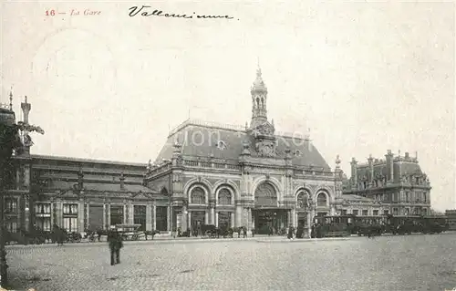 AK / Ansichtskarte Valenciennes La Gare Bahnhof Valenciennes