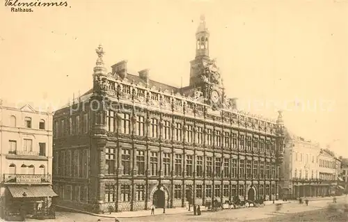 AK / Ansichtskarte Valenciennes Hotel de Ville Rathaus Valenciennes