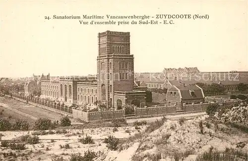 AK / Ansichtskarte Zuydcoote Sanatorium Maritime Vancauwenberghe Zuydcoote