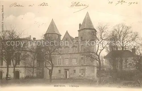 AK / Ansichtskarte Breteuil_Oise Abbaye Kloster Breteuil Oise