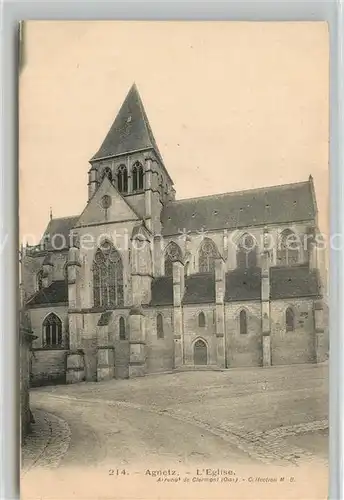 AK / Ansichtskarte Agnetz Eglise Kirche Agnetz