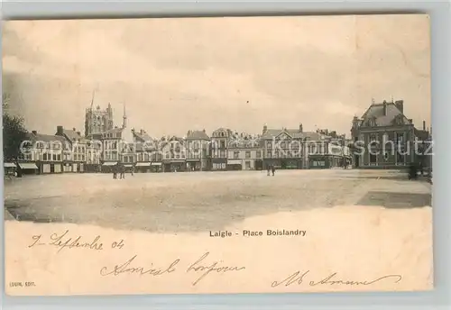AK / Ansichtskarte L_Aigle Place Boislandry L_Aigle