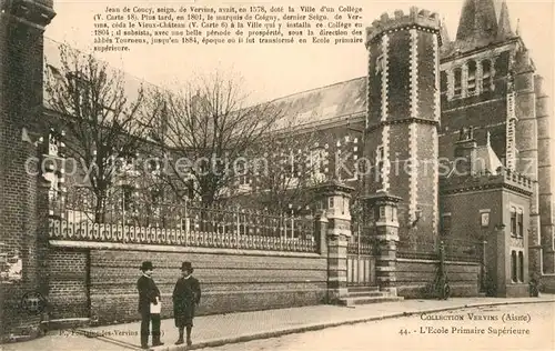 AK / Ansichtskarte Vervins Ecole Primaire Superieure Vervins
