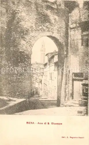 Siena Arco di S. Giuseppe Siena