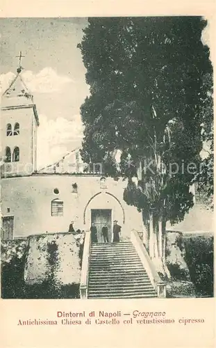 Gragnano Chiesa di Castello Cipresso Gragnano