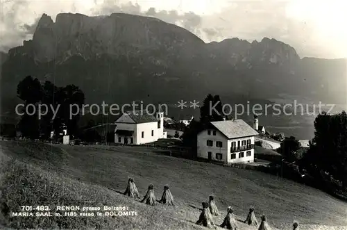 Renon_Ritten Maria Saal Dolomiti Renon Ritten