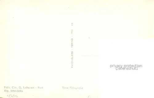 Bari_Puglia Via Salvatore Cognetti Bari Puglia