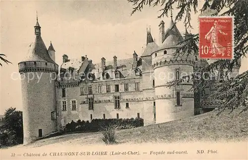 Chaumont sur Loire Chateau Chaumont sur Loire