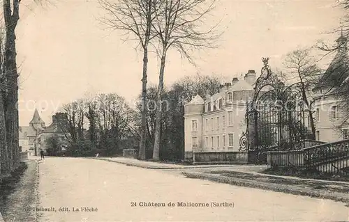 Malicorne sur Sarthe Chateau Malicorne sur Sarthe