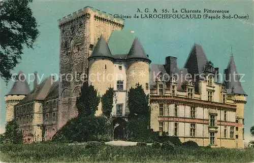 La_Charente Chateau de Larochefoucauld  La_Charente