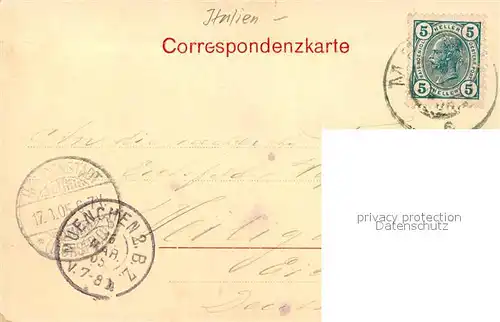 Meran_Merano Gilfpromenade Zenoburg  Meran Merano