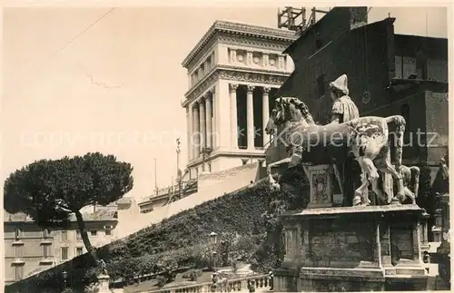 Roma_Rom Campidoglio Castore Monumento Vittorio Emanuele Roma_Rom