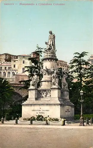 Genova_Genua_Liguria Monumento Cristoforo Colombo  Genova_Genua_Liguria