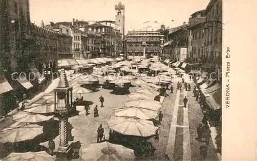 Verona_Veneto Piazza Erbe Verona Veneto