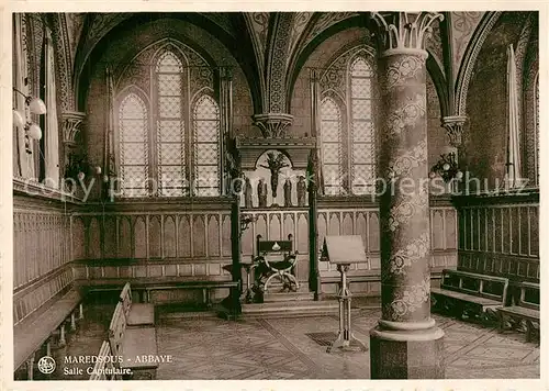 Maredsous Abbaye Salle Capitulaire Maredsous
