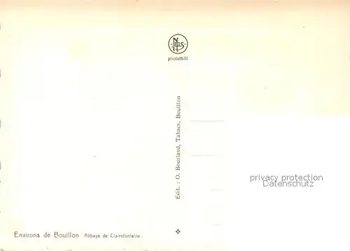 Bouillon Abbaye de Clairefontaine Bouillon